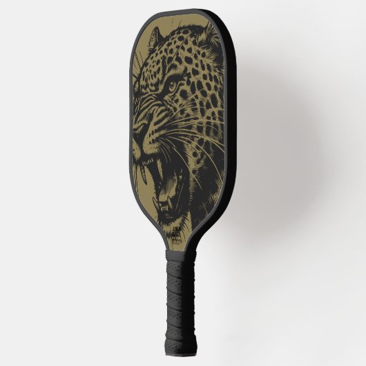 Fierce Leopard Pickleball Paddle (Links)
