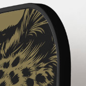 Fierce Leopard Pickleball Paddle (Links Detail)