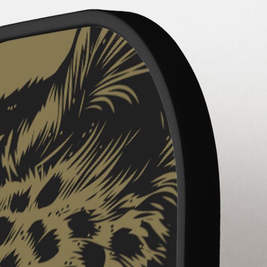 Fierce Leopard Pickleball Paddle (Links Detail)