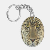 Fierce Leopard Sleutelhanger (Voorkant Links)