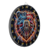 Fierce Lightning Beer en Fiery Strength Dartbord (Voorkant Links)