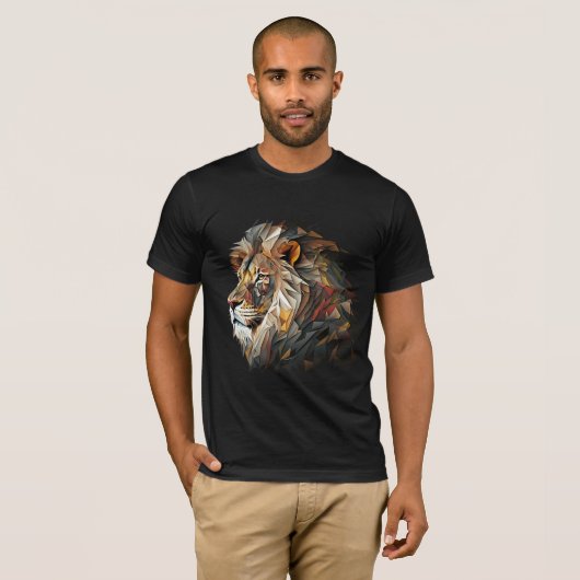 Fierce Lion King T-shirt (Voorkant volledig)