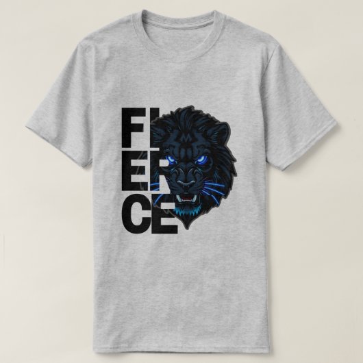 Fierce Lion T-shirt (Design voorkant)