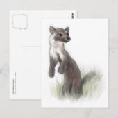 Fierce Little Pine Marten Briefkaart (Voorkant / Achterkant)