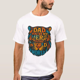 Fierce Love beroemd gemaakt door Hero Dad Tiger He T-shirt