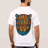 Fierce Love beroemd gemaakt door Hero Dad Tiger He T-shirt (Achterkant)