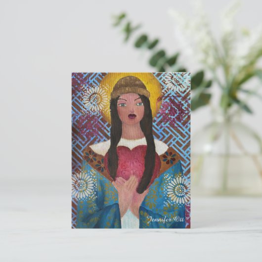 Fierce Love Briefkaart (Staand voorkant)