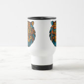 Fierce Love Dad Mok met Tiger-vormige Quote Design (Center)