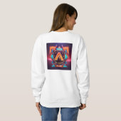 Fierce "M Like Gaming" Logo Art -Vrouwen Trui (Achterkant volledig)