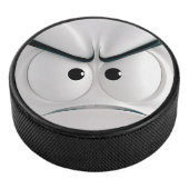 Fierce Mean Faced Hockey Puck (3/4)