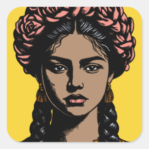 Fierce Mexican Beauty Stickers