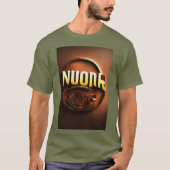 Fierce "Noor" 3D Logo Design voor T-shirt (Voorkant)