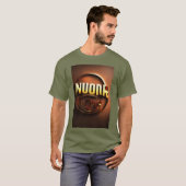 Fierce "Noor" 3D Logo Design voor T-shirt (Voorkant volledig)