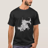 Fierce Oriental Dragon T-Shirt (Voorkant)