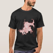 Fierce Oriental Dragon T-Shirt (Voorkant)