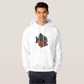 Fierce Piranha Hoodie (Voorkant volledig)