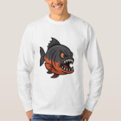 Fierce Piranha T-shirt (Voorkant)