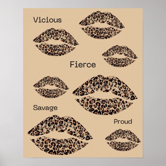 Fierce Poster (Voorkant)