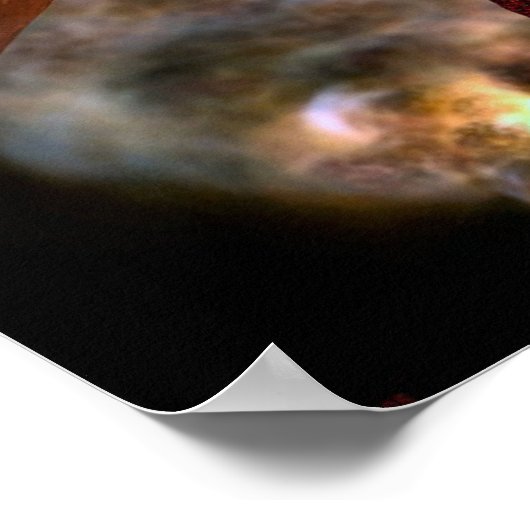 Fierce Red Dragon Poster (Hoek)