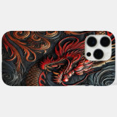 Fierce Red Dragon Relief Art Case-Mate iPhone Case (Achterkant (horizontaal))