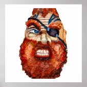 Fierce Scandinavian Viking Poster (Voorkant)