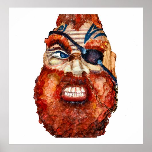 Fierce Scandinavian Viking Poster (Voorkant)