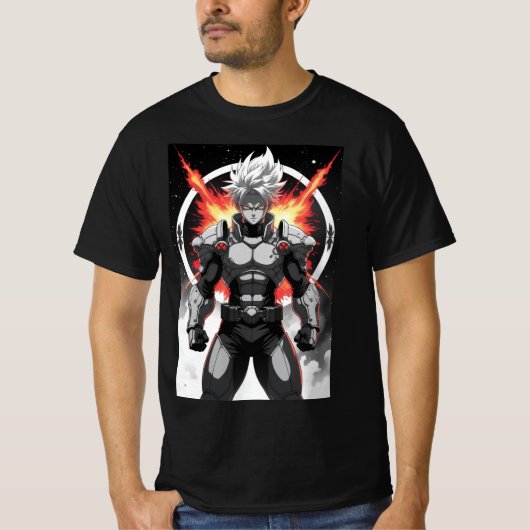 Fierce Spiky Hero Graphic Shirt (Voorkant)