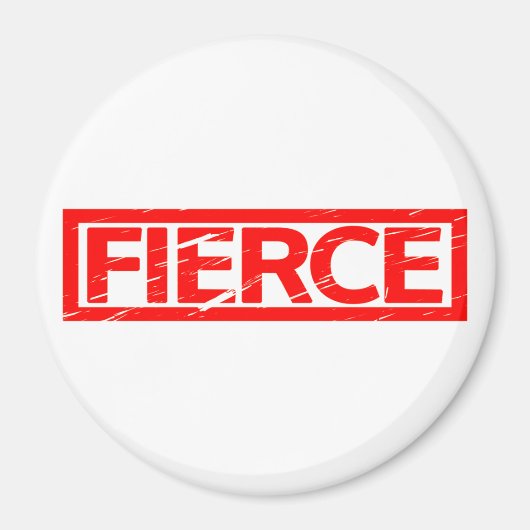 Fierce Stamp Magneet (Voorkant)