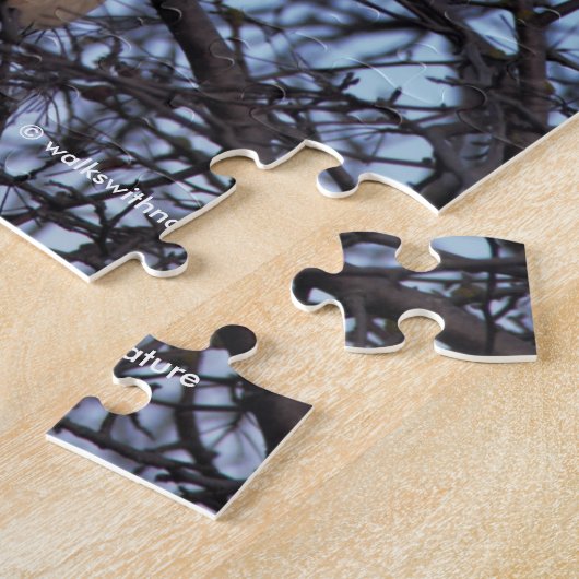 Fierce Stare of a Bald Eagle Legpuzzel (Zijkant)