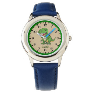 Fierce T-Rex Dinosaur Kinderhorloge Horloge