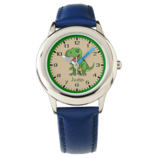 Fierce T-Rex Dinosaur Kinderhorloge Horloge