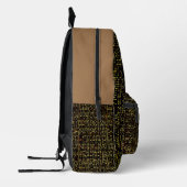 "Fierce Technology Man's Best Friend Art - Bedrukte Rugzak (Links)