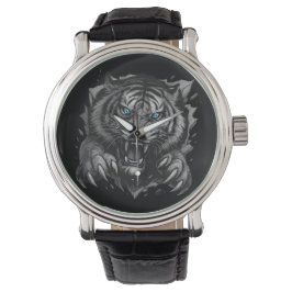 Fierce Tiger Breakthrough: Bold & Wild Horloge