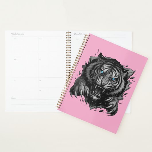 Fierce Tiger Breakthrough: Bold & Wild Planner (Display)