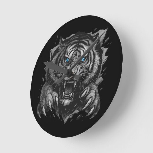 Fierce Tiger Breakthrough: Bold & Wild Ronde Klok (Hoek)