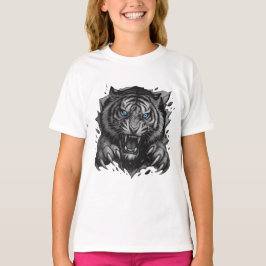 Fierce Tiger Breakthrough: Bold & Wild T-shirt