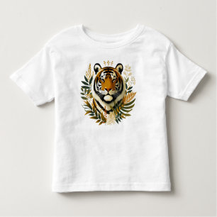 Fierce Tiger Design T-shirt