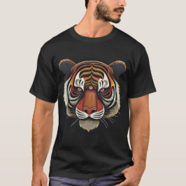 Fierce Tiger Face T-shirt