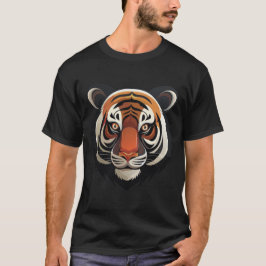 Fierce Tiger Face T-shirt