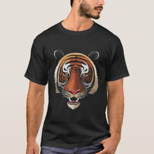 Fierce Tiger Face T-shirt