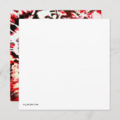 Fierce Tiger Feestdagenkaart (Voorkant / Achterkant)