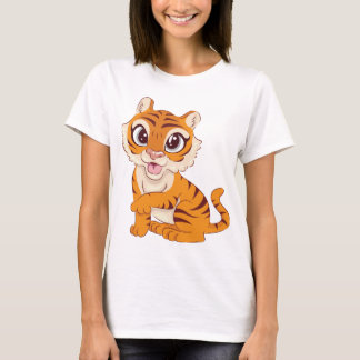 Fierce Tiger Graphic T-shirt" T-shirt