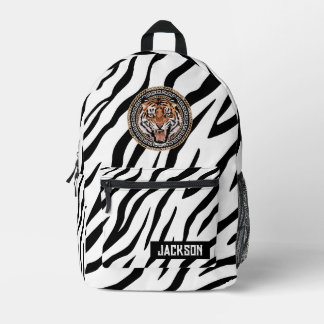 Fierce Tiger Luxury Bedrukte Rugzak