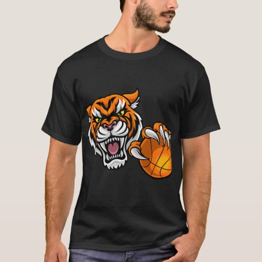 Fierce Tiger Roar - Wild Spirit Collectie T-shirt (Voorkant)
