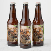 Fierce tijger bier etiket (Flessen)