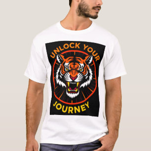 Fierce Tijger Motiverend Ontwerp – Kracht Sterkte T-shirt