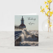 Fierce Waves in St. Joseph denking van je Kaart (Gele Bloem)