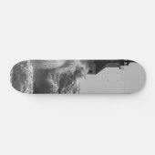 Fierce Waves in St Joseph Grayscale Persoonlijk Skateboard (Horizontaal)