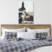 Fierce Waves op St Joseph Canvas Afdruk (Insitu (Slaapkamer))