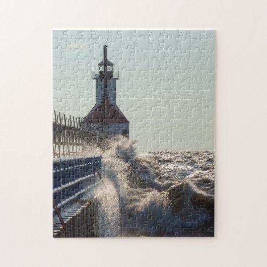 Fierce Waves op St Joseph Legpuzzel (Verticaal)